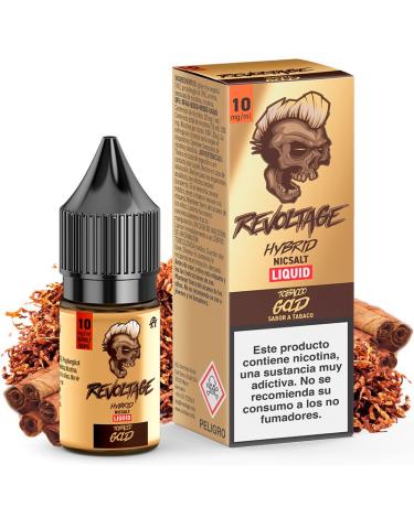 Tobacco Gold 10ml - Revoltage Hybrid Nic Salts