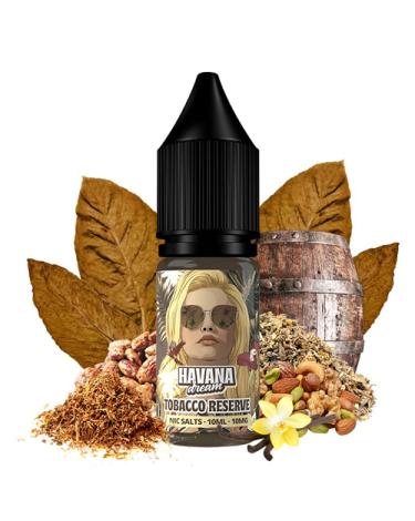 Tobacco Reserve 10ml - Havana Dream Nic Salts - Líquido con SALES DE NICOTINA