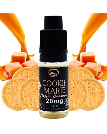 Toffee Caramel 10ml - Cookie Marie - Líquido con SALES DE NICOTINA