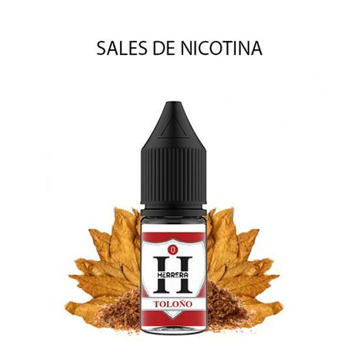 TOLOÑO Herrera Sales de nicotina 10 ml - 06 mg- 12 mg y 20 mg - Líquido con SALES DE NICOTINA