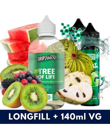 Tree of Life 50ml/250 Aroma (Longfill) Drip Hacks + 140ml VG Fast