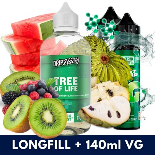 Tree of Life 50ml/250 Aroma (Longfill) Drip Hacks + 140ml VG Fast