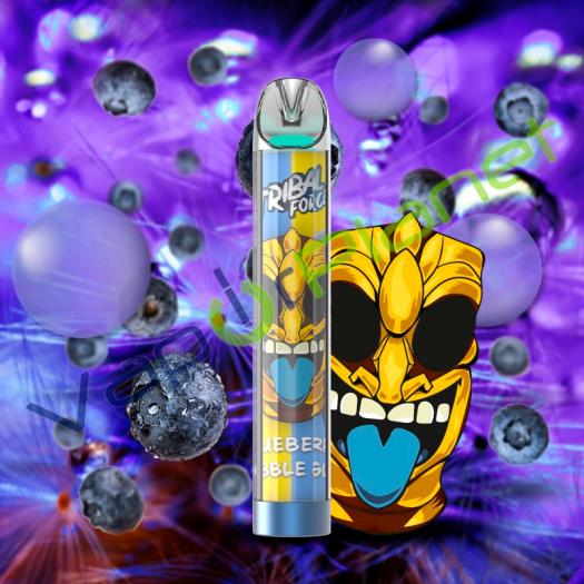 Tribal Puff Blueberry Bubble Gum 20mg - POD DESECHABLE
