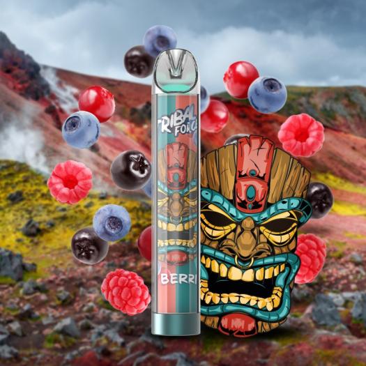 Tribal Puff Mix Berries - POD DESECHABLE - SIN NICOTINA