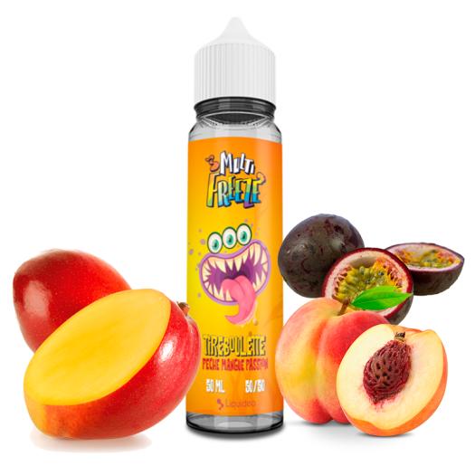 Triboulette Peach Mango Passion Liquideo 50ml + Nicokit (60ml a 3mg) *PROMO*