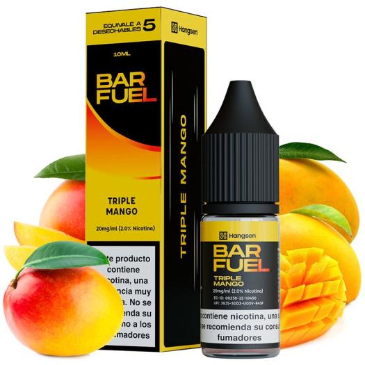 Triple Mango 10ml 20mg - Bar Fuel by Hangsen - Líquido con SALES DE NICOTINA