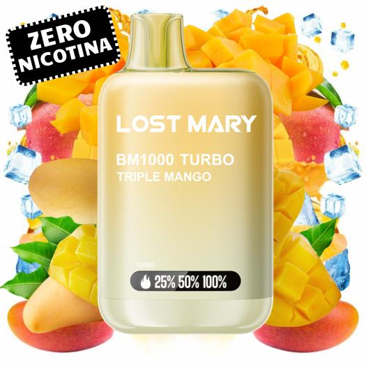 Triple Mango BM1000 Turbo Lost Mary by ElfBar | SIN NICOTINA |
