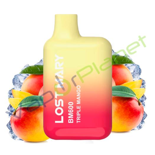 TRIPLE MANGO Elf Bar Lost Mary BM600 20mg Salt - Desechable