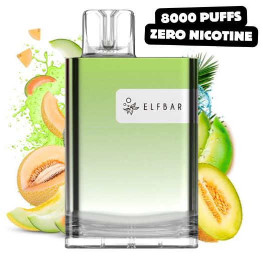 Triple Melon CR8000 ElfBar Sin Nicotina | 8000 Puffs |