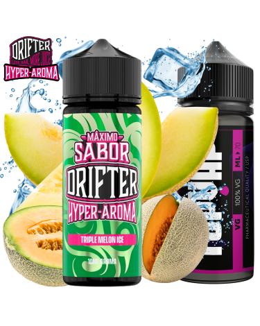 Triple Melon Ice 10ml/120 Drifter HYPER (Longfill)