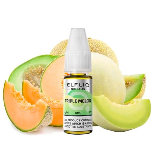 Triple Melon Nic Salt 10ml - Elfliq by Elf Bar