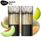 Triple Melon | Pack 2 uds | Cartuchos Precargados 20mg Vozol Switch Pro