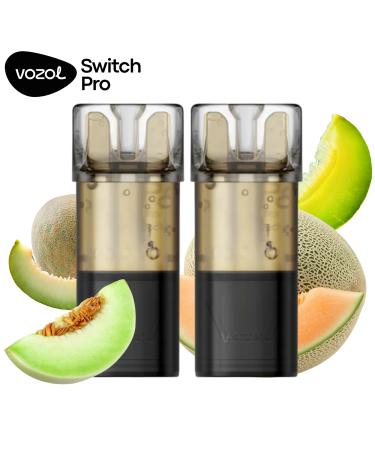 Triple Melon | Pack 2 uds | Cartuchos Precargados 20mg Vozol Switch Pro