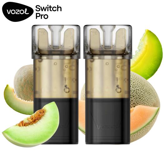 Triple Melon | Pack 2 uds | Cartuchos Precargados 20mg Vozol Switch Pro