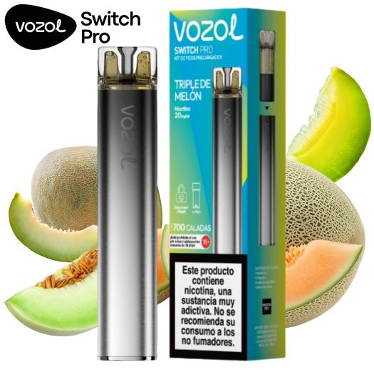 Triple Melon | Vozol Switch Pro Starter Kit | 20mg Sales de Nicotina