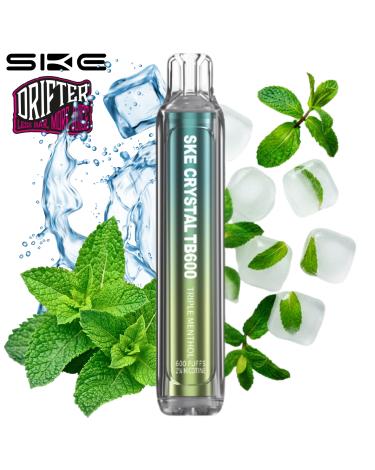 Triple Menthol SKE x Drifter Crystal TB600 20mg Desechable