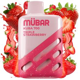 TRIPLE STRAWBERRY Mübar Kuba 700 20mg
