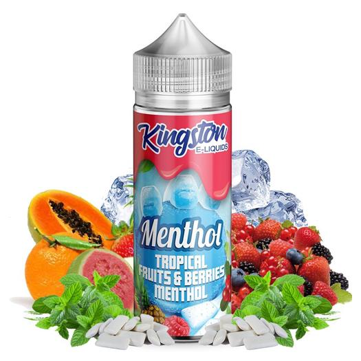 Tropical Fruits & Berries Menthol 100ml + Nicokits Gratis - Kingston E-liquids