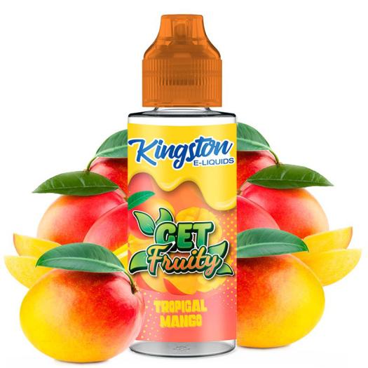 Tropical Mango – GET FRUITY - Kingston E-liquids 100ml + Nicokits Gratis