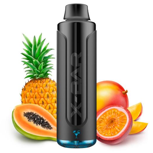 Tropical Punch X-Bar MAX - 6500 Puffs - POD Desechable SIN NICOTINA