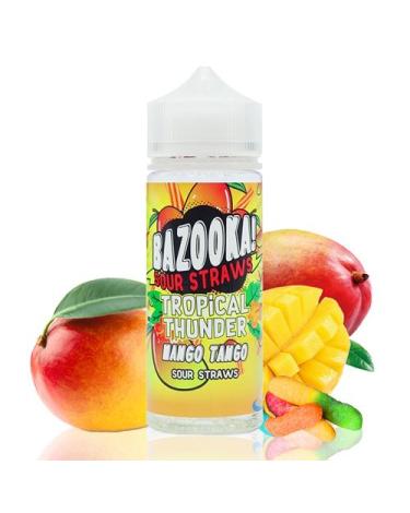 Tropical Thunder Mango 100 ml + Nicokits Gratis - Bazooka Sour Straws