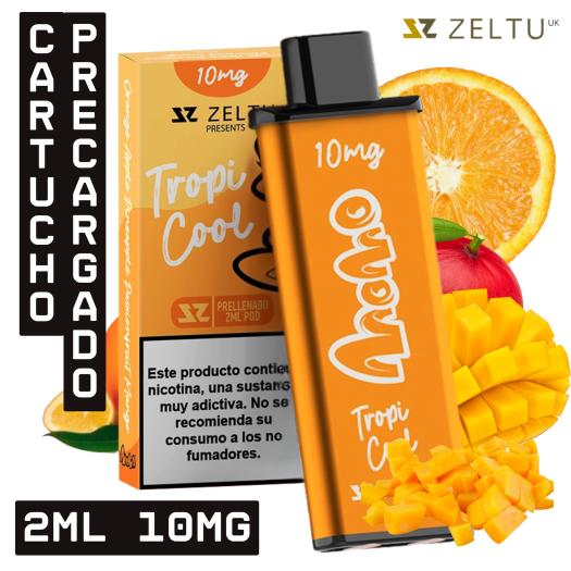 TropiCool Cartucho Precargado con Líquido ZELTU X³
