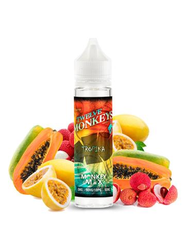 TROPIKA Twelve Monkeys Vapor Co. 50ml + Nicokit Gratis - Líquidos para Vapear