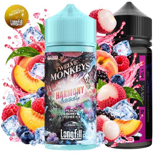Twelve Monkeys Oasis Harmony Iced Longfill 20ml/120