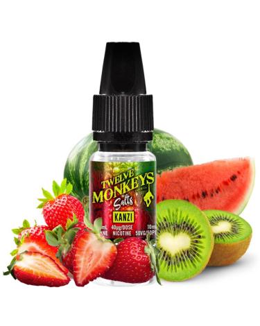 TWELVE MONKEYS SALTS – Kanzi 10 ml – Líquido con SALES DE NICOTINA