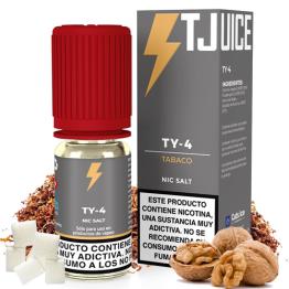 TY-4 10ml - T-Juice Salts 10 ml – 10mg y 20mg – Líquido con SALES DE NICOTINA