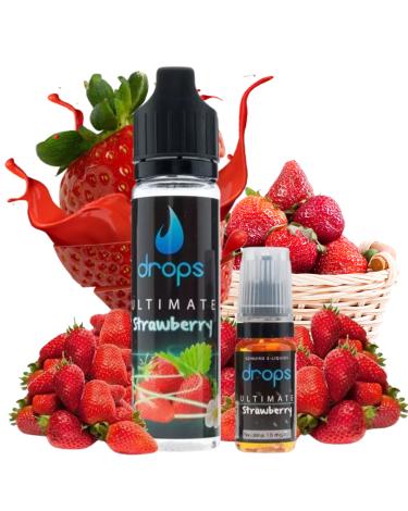 ULTIMATE STRAWBERRY Shake 'n' Vape Drops【50ml】- Genesis