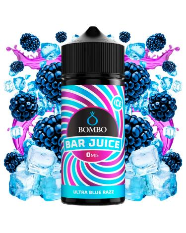 Ultra Blue Razz Ice 100ml + Nicokits - Bar Juice by Bombo