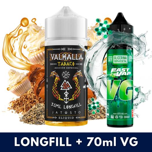 Valhalla Tabaco 35ml/120 Aroma Longfill + VG FAST 70ML
