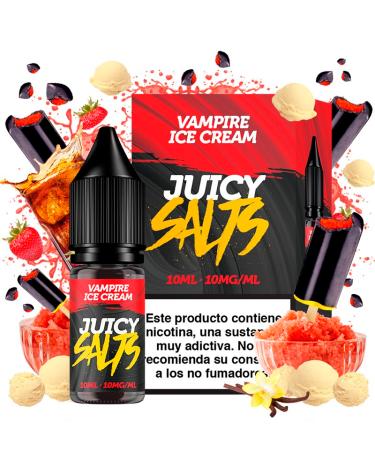 Vampire Ice Cream 10ml - Juicy Salts