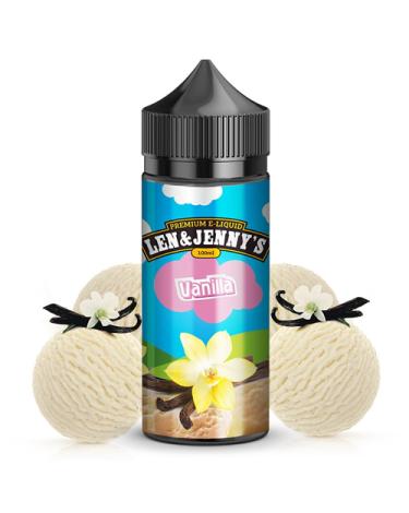 Vanilla 100ml + Nicokit gratis - Len & Jenny's