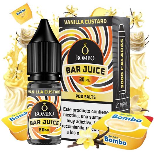 Vanilla Custard 10ml - Bombo Bar Juice Salt
