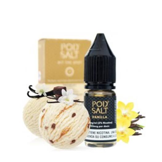 VANILLA - POD SALT 10 ml - Líquido con SALES DE NICOTINA VANILLA
