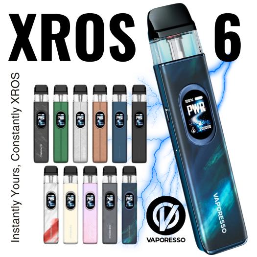 Vaporesso Xros 6 Pod Kit 1800mAh 30W Corex 3.0