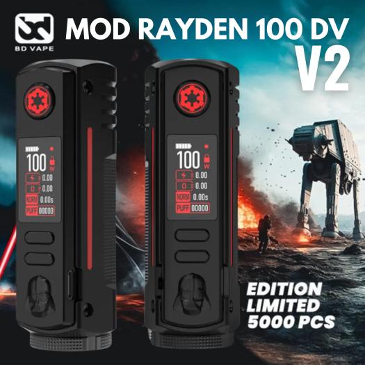 | VD Edition | Mod Rayden 100 V2 BD Vape Limited Edition