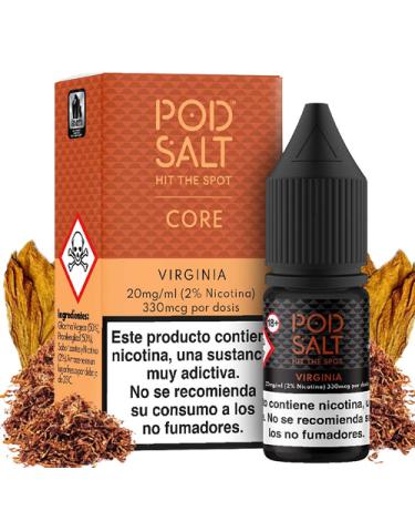 VIRGINIA 10ml - POD SALT – Líquido con SALES DE NICOTINA