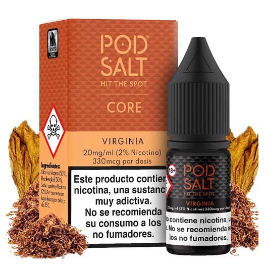 VIRGINIA 10ml - POD SALT – Líquido con SALES DE NICOTINA