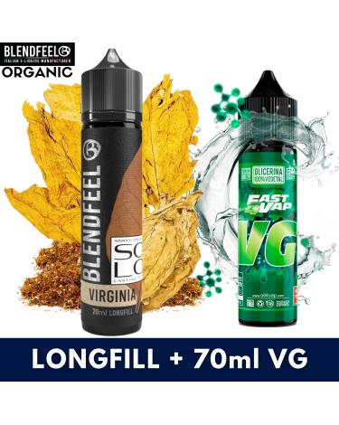 VIRGINIA 20ml/60 (Longfill) Blendfeel + 70ml VG Fast