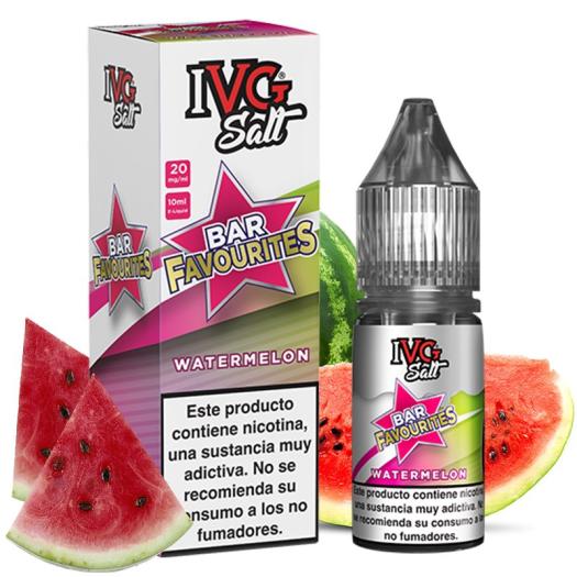 WATERMELON 10 ml – I VG – Líquido con SALES DE NICOTINA