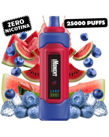 Watermelon Blueberry iMOMENT XIXA 25000 Puffs Desechable Sin Nicotina
