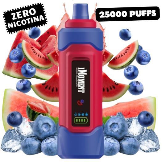Watermelon Blueberry iMOMENT XIXA 25000 Puffs Desechable Sin Nicotina