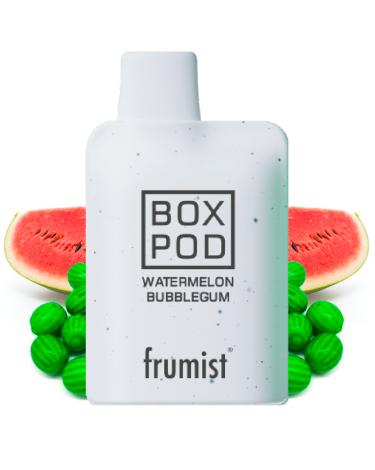 Watermelon Bubblegum Box Pod Desechable Frumist 600 Puff - 20mg