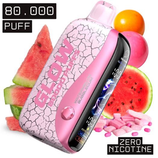 WATERMELON BUBBLEGUM Desechable | 80.000 Puff | GUDBAR Glow (SIN NICOTINA)