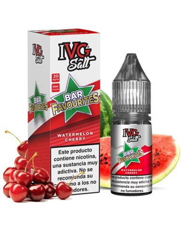 WATERMELON CHERRY 10 ml – I VG – Líquido con SALES DE NICOTINA