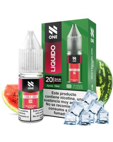 Watermelon Ice 10ml – Líquido con SALES DE NICOTINA 20mg - N-One