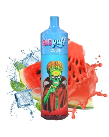 Watermelon Ice 12000 Puffs - Big Puff (SIN NICOTINA)